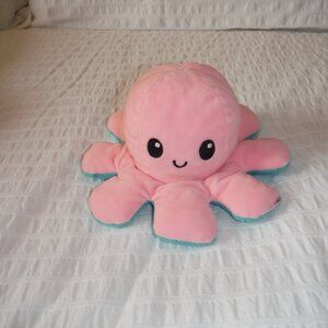Double-Sided Reversible Octopus Plush